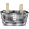 Image de Sac À Poussette À I Love Vichy Noir Noir