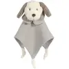 Image de Doudou Chien En Gaze De Coton Sintra Vert De Gris