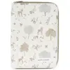 Image de Protège Carnet De Santé Bébé Zippé   Rangement Pratique Et Lavable En Machine Beige