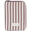 Image de Protège Carnet De Santé Cherry Rayé Mauve