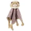 Image de Doudou Bébé Doux Et Sécurisé En Velours   Compagnon Réconfortant Dès La Naissance Mauve