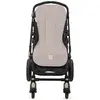 Image de Assise Pour Poussette Praliné Vichy Moka Marron