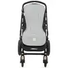 Image de Assise Pour Poussette Praliné Vichy Moka Vert