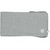 Image de Tour De Lit Praliné Vichy Rayures Moka (120x60 Cm) Vert