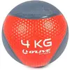 Image de Ballon médicinal d’entraînement O'live Fitness Rouge 4 kg BA09004