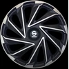 Image de SPARCO SPC1580SVBK Enjoliveurs noir, 15Pouces