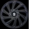 Image de SPARCO SPC1480BK Enjoliveurs noir, 14Pouces