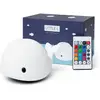 Image de Veilleuse Baleine Avec Télécommande Blanc