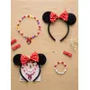 Image de Set Bijoux Et Serre-tête Minnie 4 Pièces Multicolore