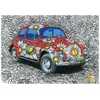 Image de Coccinelle VW Peinte 500 Pièces Dino