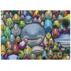 Image de Poissons Colorés 1000 Pièces Dino