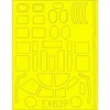 Image de Accessoire Eduard North-American B-25G Mitchell (designed to be used with Italeri kits) 1/48 EduaEX639 - Masques de verrières maquettes avions en occasion ou reconditionné