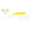 Image de Accessoire Eduard Lockheed-Martin F-16D Block 30/40/50 TFace 1/48 (designed to be used with Kinetic Model kits) EduaEX967 - Masques de verrières maqu en occasion ou reconditionné