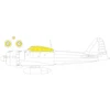 Image de Accessoire Mitsubishi A6M3 Zero Type 32 Weekend 1/48 (designed to be used with Eduard kits) EduaEX970 - Masques de verrières maquettes avions en occasion ou reconditionné