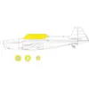 Image de Accessoire Zlin Z-526 Trenér Master TFace 1/48 (designed to be used with Eduard kits) EduaEX983 - Masques de verrières maquettes avions en occasion ou reconditionné