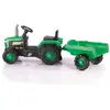 Image de Tracteur À Pédales Avec Remorque Vert