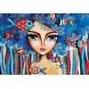Image de Lady with Fish 1000 Pièces Magnolia