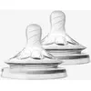Image de Lot de 2 tétines Philips AVENT Natural, 5 débits transparent