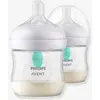 Image de Lot de 2 biberons 125 ml Philips AVENT Natural Response AirFree transparent