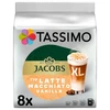 Image de Capsules de café Tassimo Latte Macchiato Vanilla XL (compatibles avec les machines à capsules Bosch Tassimo), 8 pièces.