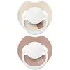Image de Lot De 2 Sucettes Bébé Dynamique Phosphorescente - Prime Glow Beige