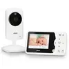 Image de Babyphone Avec Caméra Et Écran Couleur 2,4 Pouces Blanc, Noir
