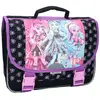 Image de Cartable Scolaire Fille Monster High Feeling Avec 2 Compartiments 38 Cm Noir / Violet