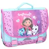 Image de Cartable Fille Gabby Et La Maison Magique   2 Compartiments 38 Cm   Gabby Et La Maison Magique (z) Blanc / Noir / Blanc