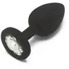 Image de Plug anal bijou silicone Diamond Booty Jewel small
