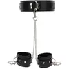 Image de Kit Collier BDSM Heavy D-Ring et Menottes Luxury Bondage