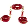 Image de Kit Collier BDSM D-Ring et Menottes Bondage In Luxury