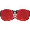 Image de Éclairage pile arrière led fixation porte bagage 80mm Axa City Rouge TU 501329