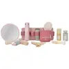 Image de Set De Coiffeur En Bois Rose