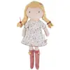 Image de Poupée Peluche Enfant Douce Avec Tresses Et Détails Cousus Rose, Jaune, Beige