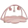 Image de Tapis De Jeu Little Farm Rose, Orange, Beige