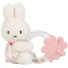 Image de Hochet Bébé Avec Anneau Et Peluche Lapin Blanc, Rose