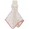 Image de Doudou Carré Miffy Lucky Leaves Rose, Beige