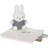 Image de Doudou Plat Miffy - Fluffy Bleu Et Blanc