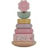 Image de Tour À Empiler En Bois Fairy Garden Rose