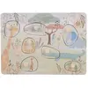 Image de Puzzle Sonore En Bois Safari Friends Vert, Multicolore