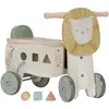Image de Porteur Lion Safari Friends Vert, Multicolore, Bois