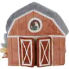Image de Livre D'activités Tissu Little Farm Rouge