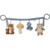 Image de Chaine D'activités Poussette Little Farm Bleu, Jaune, Beige, Multicolor