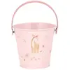 Image de Seau En Métal Rose
