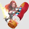 Image de Masturbateur automatique chauffant et vibrant Solara Fire Sorceress
