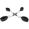 Image de Menottes Poignets & Chevilles Velcro Noires