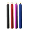 Image de Kit 4 Bougies BDSM Colorées Teasing Wax Candles Large