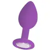 Image de Plug Anal Diamant Silicone