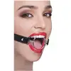Image de Bâillon Anneau XL avec Sangles Cuir