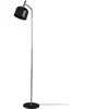 Image de Lampadaire émaillé Leitmotiv Smart Noir 26x164 cm LM2127BK